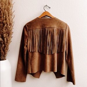 MAKERS OF DREAMS Suede Leather Jacket